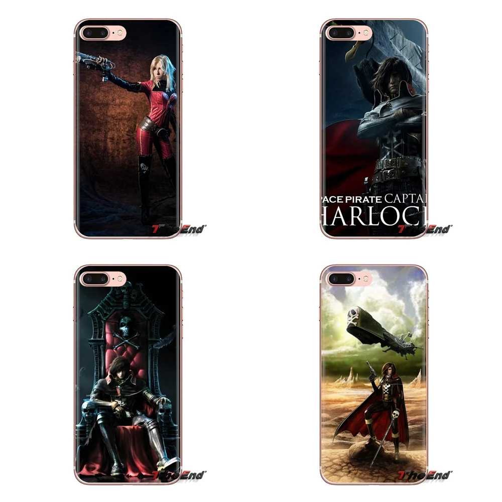 Прозрачный мягкий чехол Captain Harlock (2013) для Samsung Galaxy A3 A5 A7 A9 A8 Star A6 Plus 2018 2015 2016 2017 |