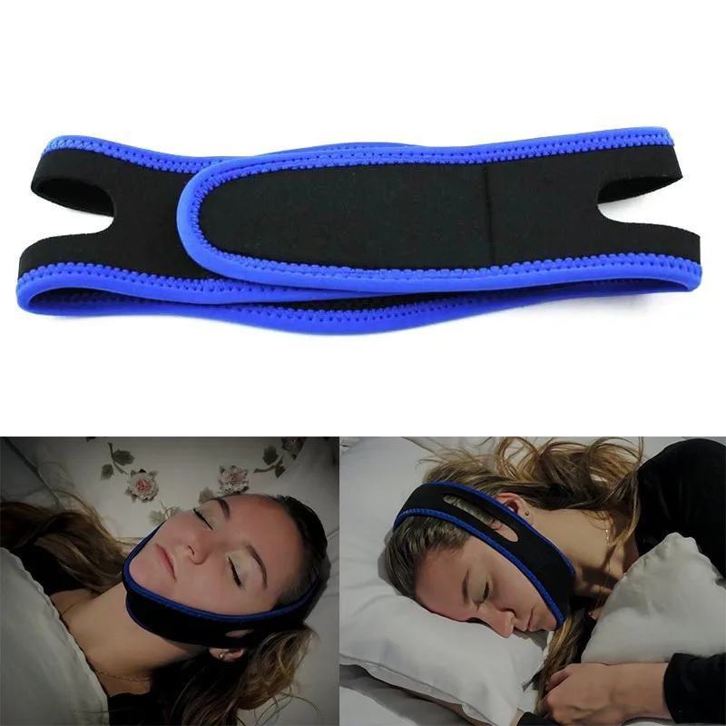 Anti Snoring Strap Stop Snor Belt Slimming Jaw Belt Sleep Supporter Apnea For Woman Man Care