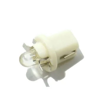 

5pcs/lot b8.5 Led 1 SMD T5 LED Lamp Car Dashboard Light Bulb 12v blue red green white yellow Instrument Lights