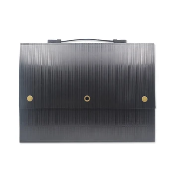 

Multi-functional Hanging File Folder A4 & 6 Pockets Holder Cascading Wall Organizer with Handle Hanger Hooks Colored Layers