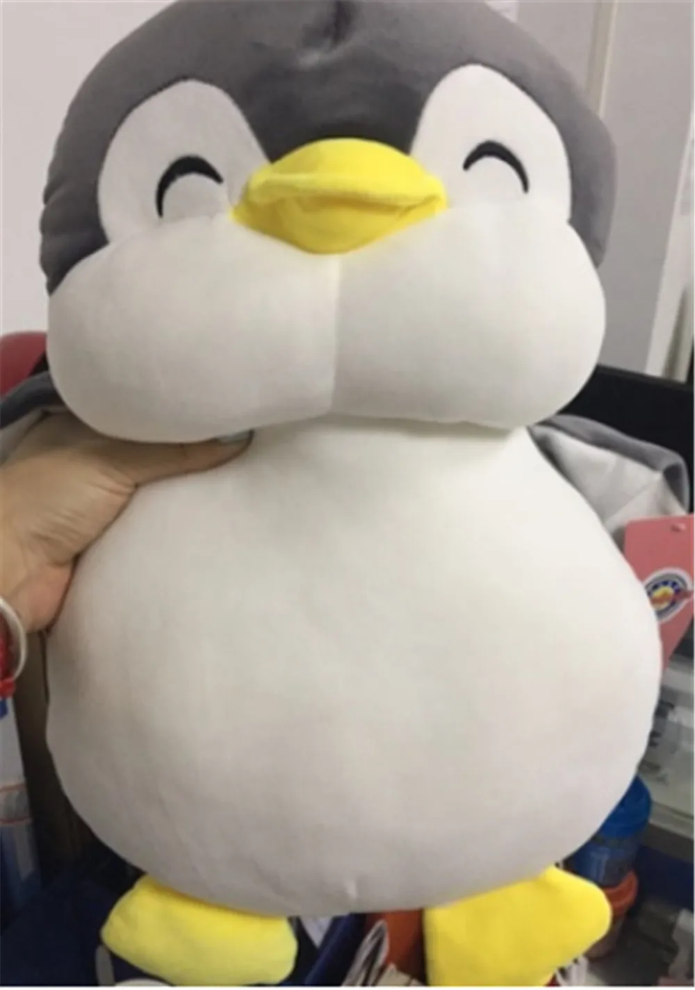 Fancytrader Soft Fat Animal Penguin Plush Toy Big Stuffed Cartoon Penguins Anime Pillow Doll for Baby Gift 20inch 50cm5