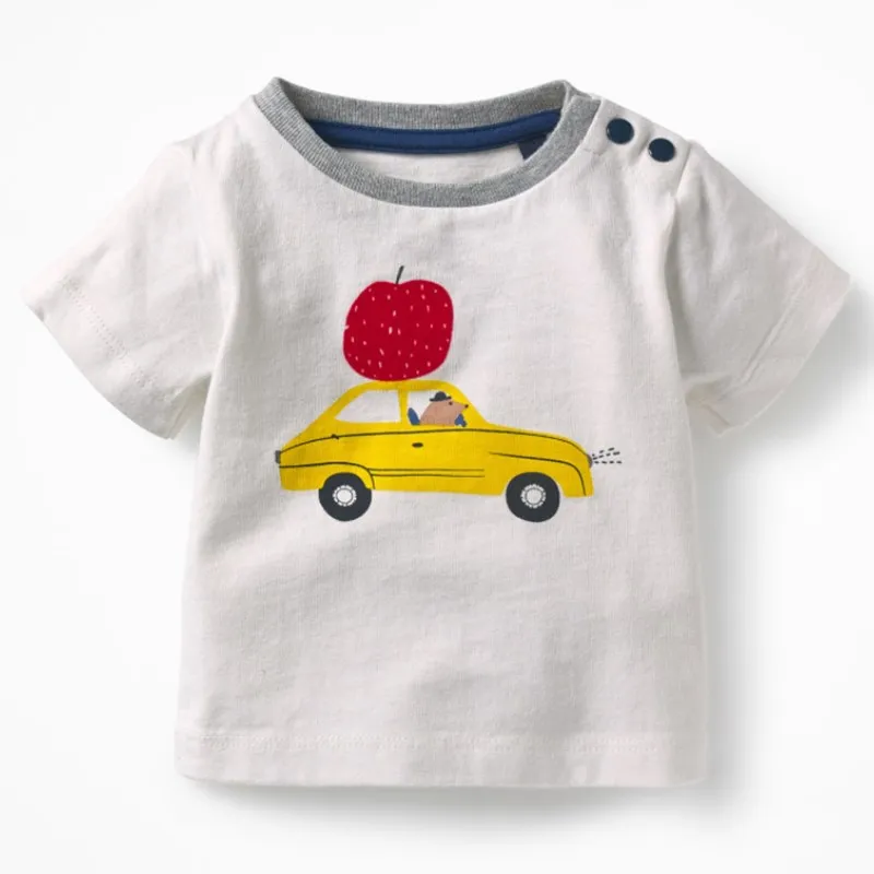 SAILEROAD/летние футболки с рисунком самолета для мальчиков и девочек, Повседневная футболка с короткими рукавами, Детская Хлопковая одежда, футболка для малыша, топы для 2-7 лет