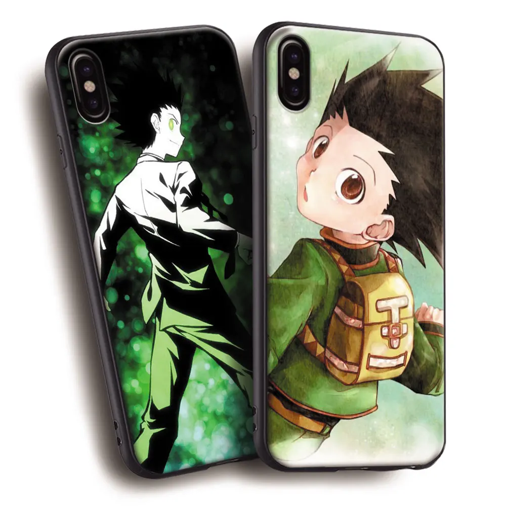 

GON FREECSS HUNTER x HUNTER HxH Soft Silicone Phone Case Cover Shell For Apple iPhone 5 5s SE 6 6s 7 8 Plus X 10