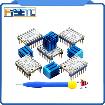 

5pcs TMC2130 Stepping Motor Mute Driver Stepstick Power Tube Built-in Driver Current 1.4A Peak Current 2.5A Replace TMC2100