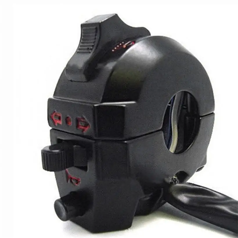 

1pc Handlebar Left ATV Motorcycle Control High Low Beam light Turn Signal@11028