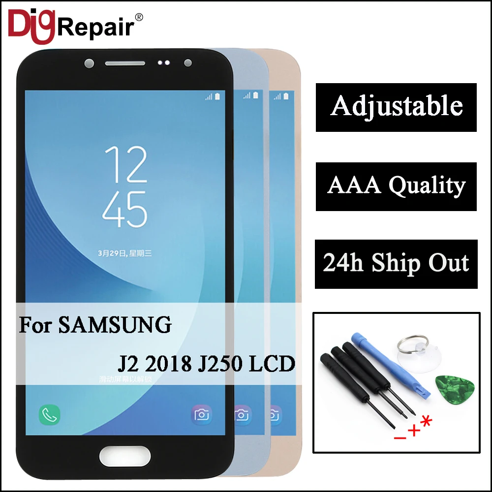 J250 дисплей для Samsung Galaxy J2 Pro 2018 LCD J250F/DS сенсорный экран дигитайзер Замена lcd|Экраны
