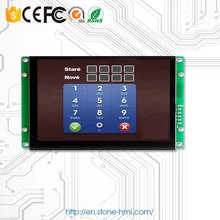 DC 12V lcd with touch pannel and control board via simple command