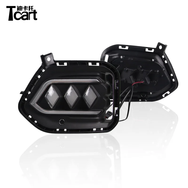 Tcart противотуманная фара DRL 3 цвета автомобильные аксессуары для Hyundai IX35 Tucson 2017 2018