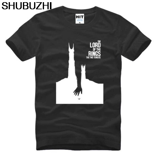 

The Lord of the Rings The Two Towers Print Short Sleeve O Men T Shirt Size S-3XL Cartoon t shirt men Unisex New Fashion tshirt