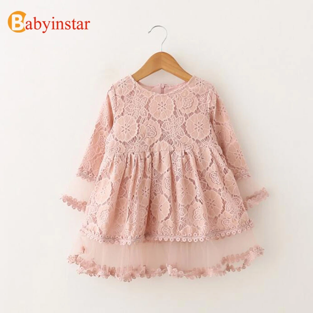 Babyinstar Girl Princess Tutu Dress Wedding Christening Children Clothing Girls Clothes For Kids Party Wear Princess Dress