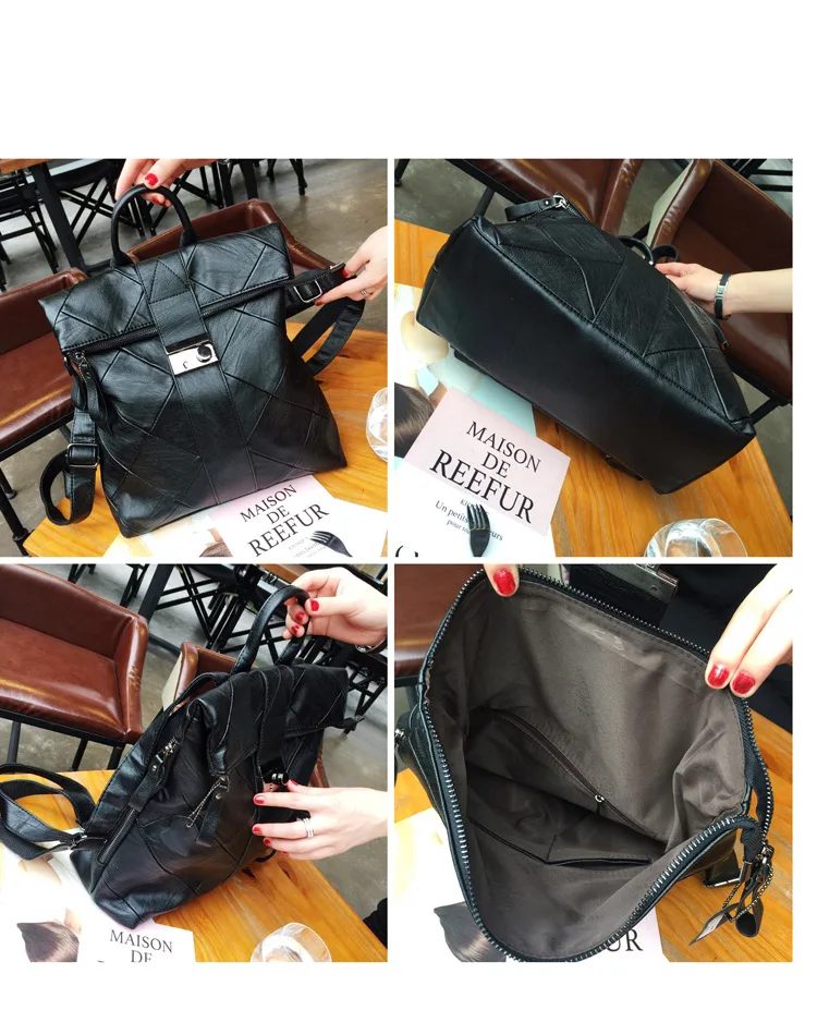 Женский рюкзак, новинка, женская сумка из искусственной кожи, высокое качество, мягкая городская мода для девочек-подростков, школьная сумка, рюкзак для путешествий