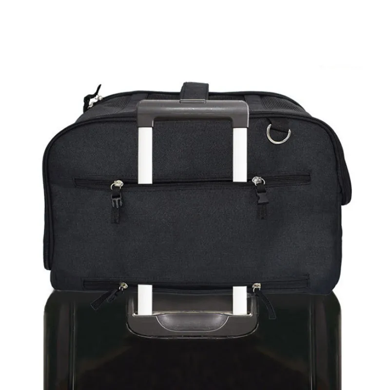 Portable Travel Dog Carriers Breathable Bag For Dogs Airline Approved Carrier for Cat Car Seat Dog