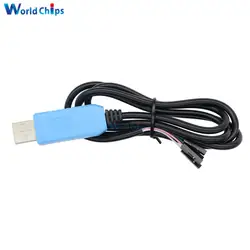 5 шт PL2303TA USB TTL к RS232 переходной кабель, последовательный кабель модуль для win XP/VISTA/7/8/8,1