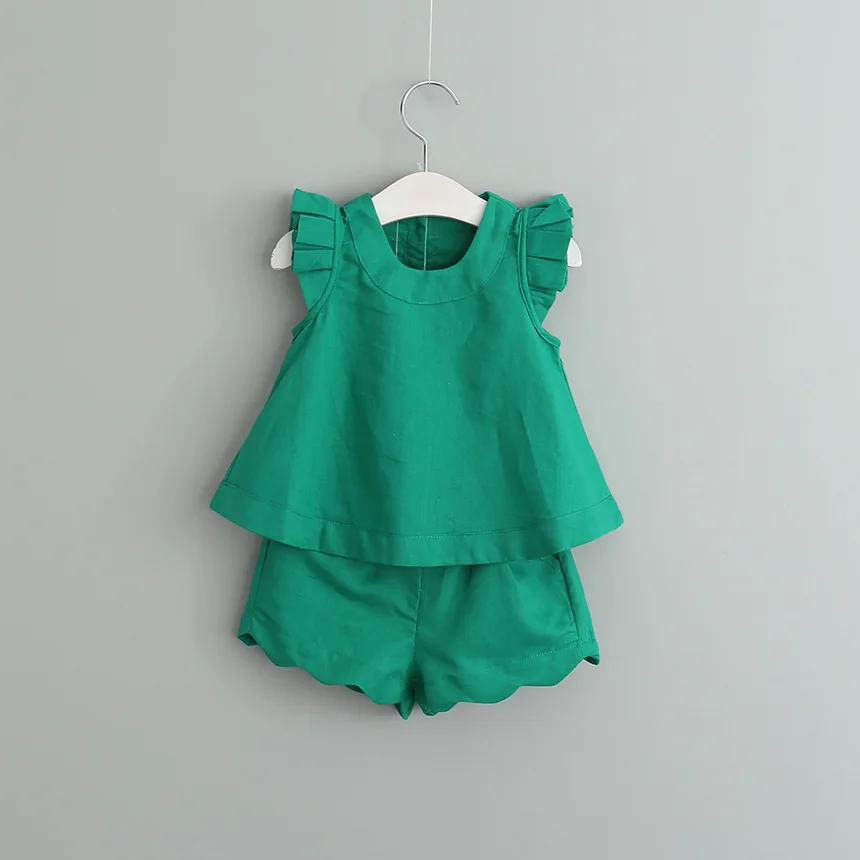 

Aile Rabbit Girls Clothing Set Solid Girls Clothes Set Lovely Candy colors Toddler Girl tops + Pants Girls Suit Kids Clothes