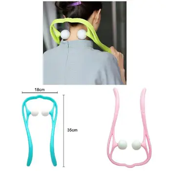 

Good Healthy Plastic Pressure Point Therapy Neck Massager Shoulder Dual Trigger Massage