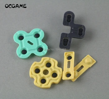 

OCGAME For Sony PS2 Controller Repair Conductive Rubber Silicon Pads For Playstation 2 Handle A Version Replacement 3sets/lot