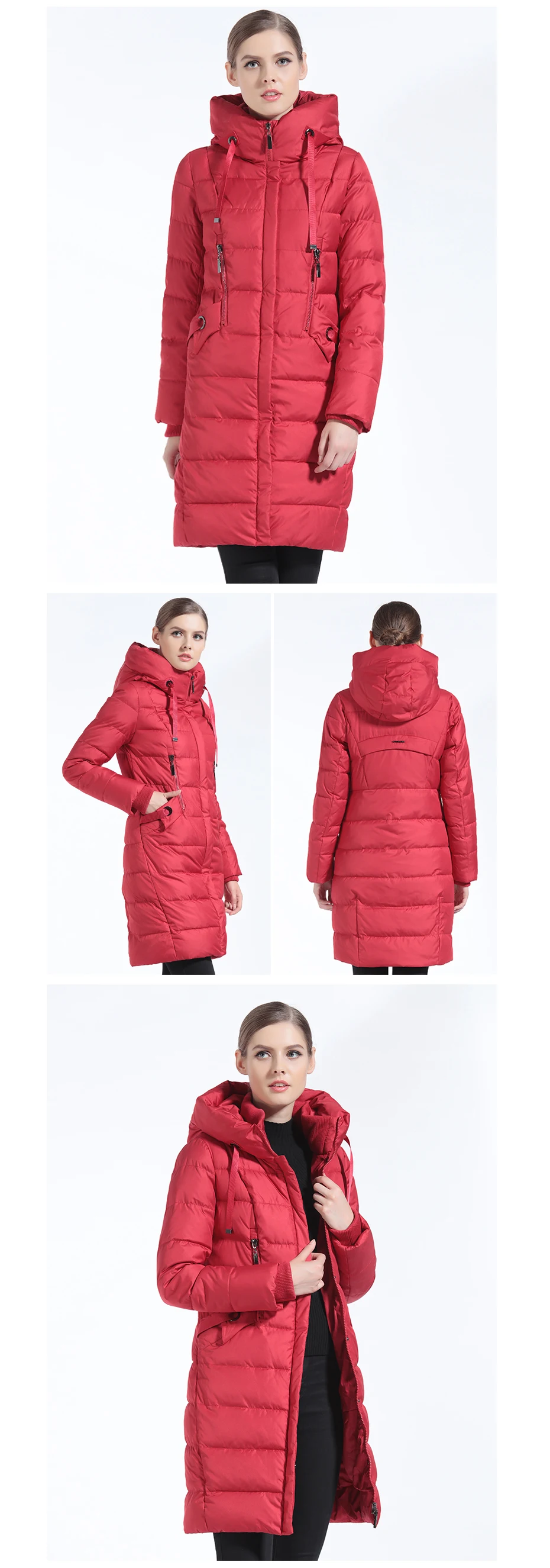 Feminina com Capuz Gasman Jaqueta Nova Grosso Bio Marca Cabolsa Feminino Longo Inverno Quente Parka Moda Feminina Coleção 1827 2021 9 grosso bio marca casaco feminino longo inverno