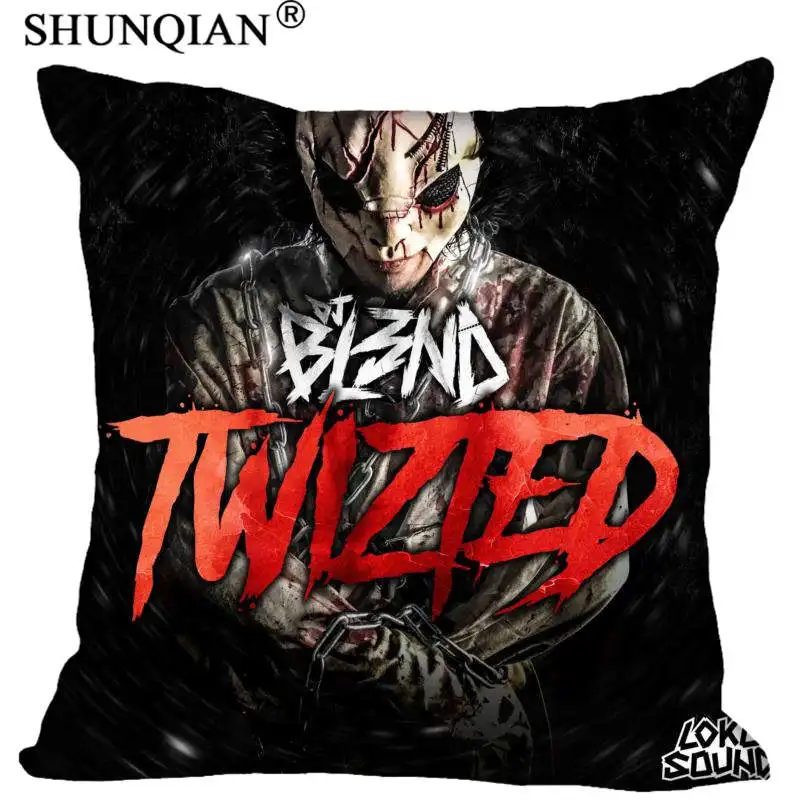 Pillowcase Новое поступление dj bl3nd freak show квадратные Наволочки на молнии наволочки на заказ больше размеров на заказ ваш подарок изображения - Цвет: Pillowcase
