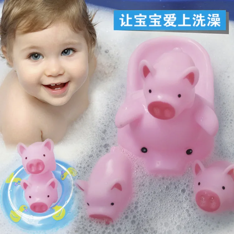 children's Classic Toys plastic PVC squeeze sounding dabbling toy 2