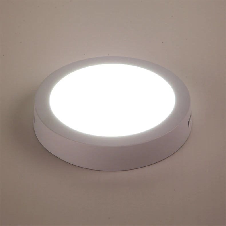 Светодиодный потолочный светильник s для гостиной, спальни, современный потолочный светильник, акриловый круглый квадратный плафон, светодиодный светильник 6 12 Вт 18 Вт 24 Вт