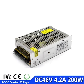 

High Quality DC48V 4.2A 200W Switch Switching Power Supply Led Driver 220V 110V AC DC 48V SMPS For CNC CCTV Stepper Motor