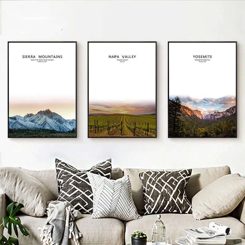 HAOCHU-Nordic-Canvas-Painting-Scandinavian-Sculpture-Living-Room-Modern-Simple-Mural-Landscape-Wallpaper-California-Sunshine (2)