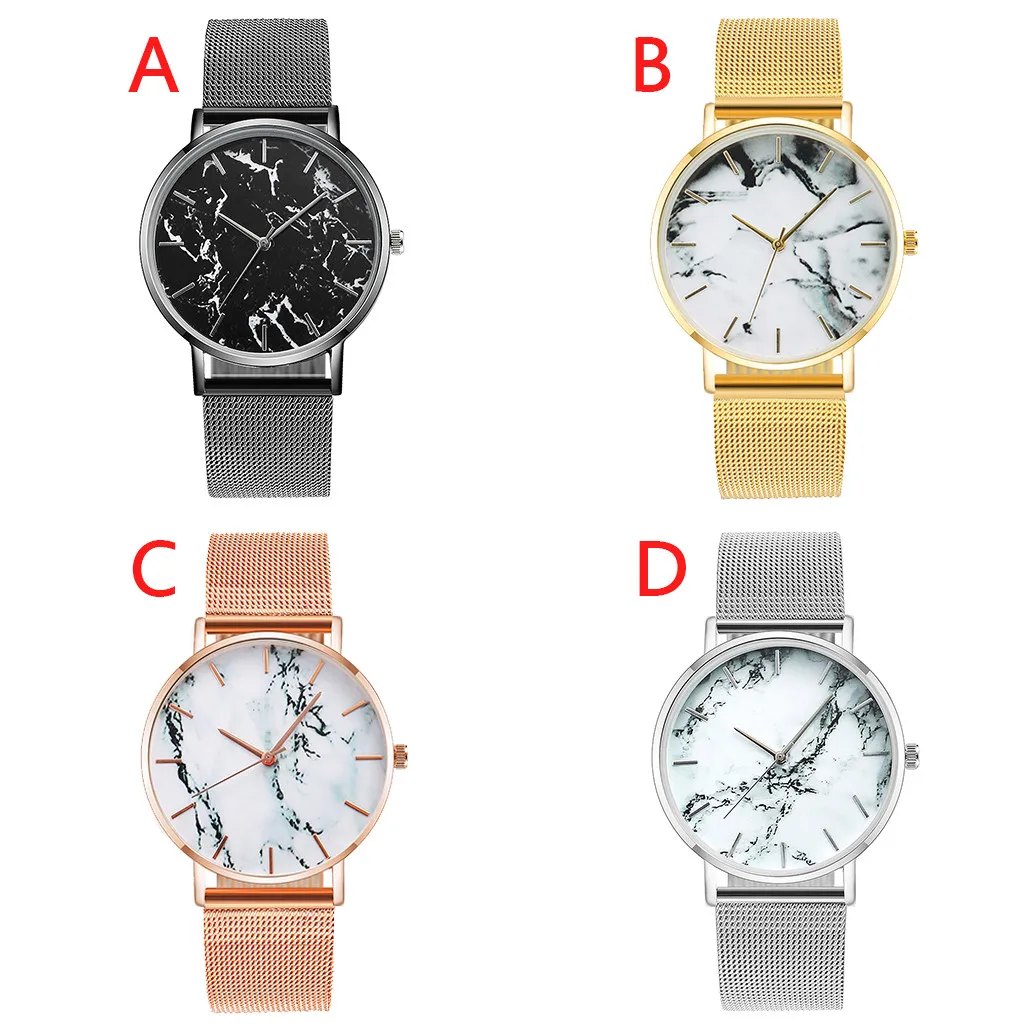 

On salling! Women Ladies Fashion Casual Quartz Stainless Steel Band Newv Strap Watch Analog Wrist Watch Gift Dropshipping
