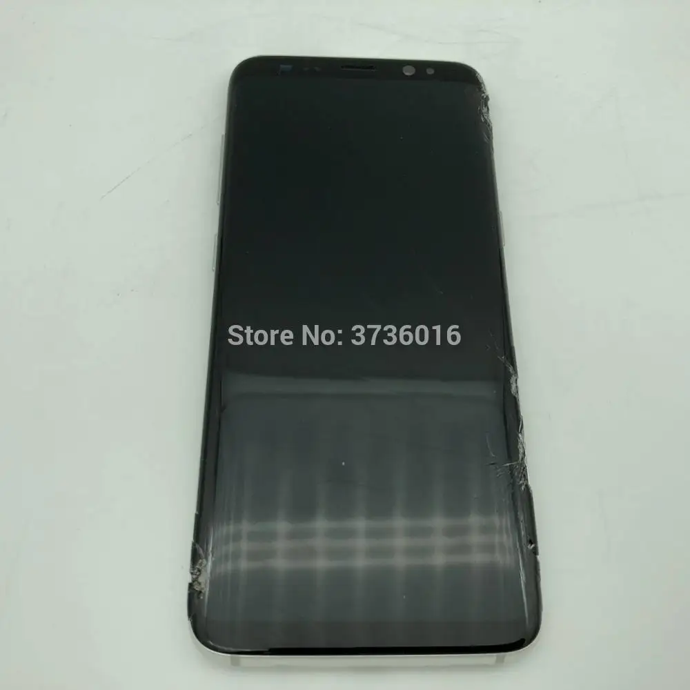 Сломанный ЖК дисплей для телефона Galaxy S9 мобильный телефон практика как выполнить