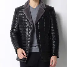 M-4XL, распродажа,,, зимняя мужская одежда для отдыха, Модная тонкая шерстяная одежда с лацканами, хлопковая стеганая одежда