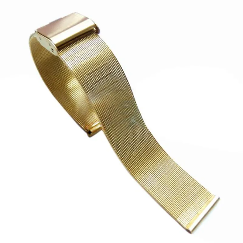 

Watch Accessories For Women Men Watch 18mm,20mm,22mm,24mm Stainless Steel Bracelet Watch Band Strap Straight End Solid Links