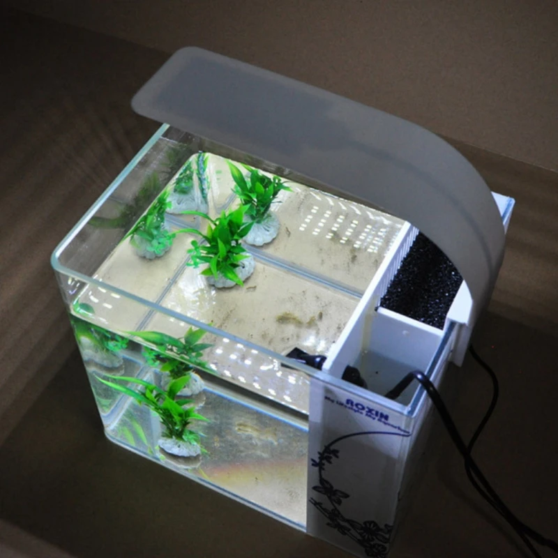 ЕС штекер светодиодный аквариумные растения растительный светильник освещение для водных растений клип-на лампа 10 Вт аквариум белый и синий/белый светильник ing