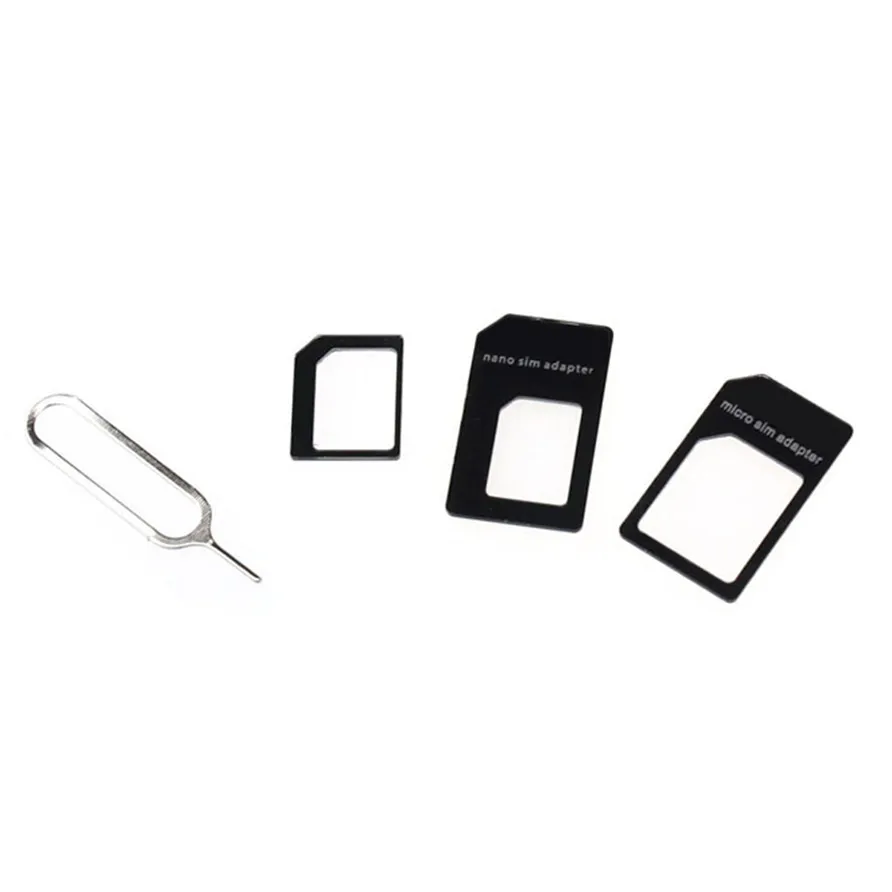 

2017 Digital Data Cable Convert Nano SIM Card to Micro Sim Standard Card Adapter to Micro SIM Card Full SIM Card Adapter Black