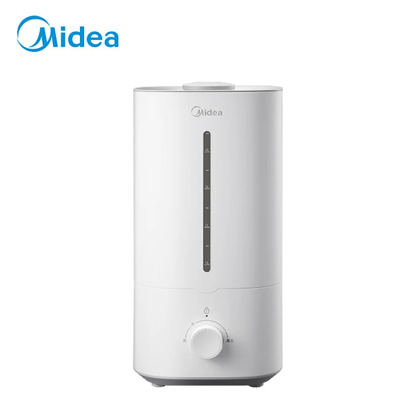 

Household Ultrasonic Humidifier Add Water Manual Control Air Diffuser Tabletop 4.5L High Capacity Bedroom Air Humidification