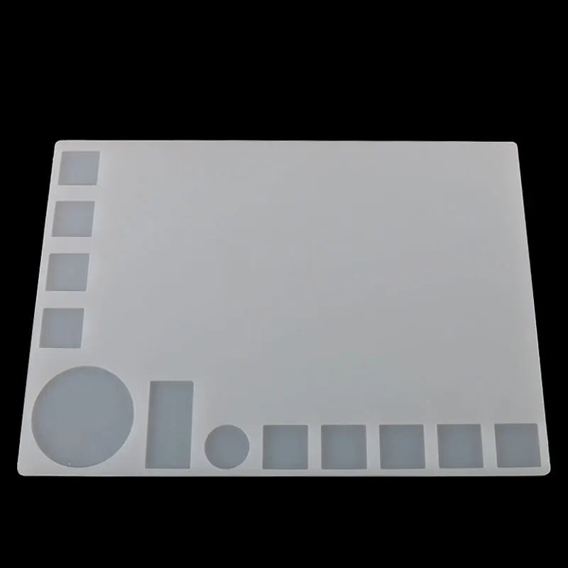 35x25cm Transparent Heat Resistant Silicone Pad Desk Mat Maintenance Platform Heat Insulation BGA Soldering Repair Station
