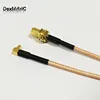 RF RP SMA  Female Switch MMCX Male Right Angle Pigtail Cable RG316 15CM 6