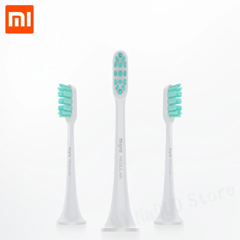 

Original Xiaomi 3pcs Mijia Sonic Electric Toothbrush Heads 3D High-density Flexible Brush Head High Efficient Clean Oral Care