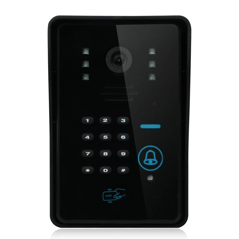Yobang безопасности пульт дистанционного управления/RFID брелоки/пароль Открытый камера для видео телефон двери камера вход машина