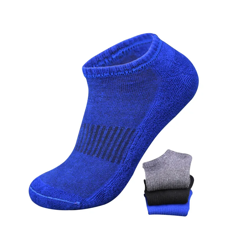 Buy 5 Pairs Men Ankle Socks Solid Color Practical