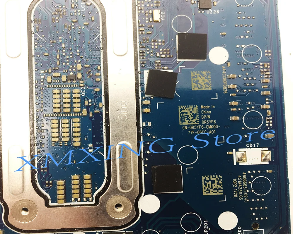Fulcol для DELL Latitude 7280 E7280 Материнская плата ноутбука I7-7600U LA-E121P CN-0R5YF6 CN-0R5YF6 0R5YF6 R5YF6 протестированная работа