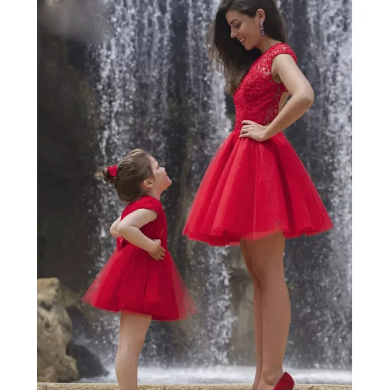 mother and daughter wedding guest dresses