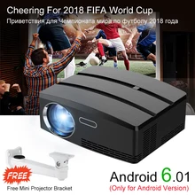 Newpal Projector GP80 UP Mini Projector Android 6.01 4K/2K WIFI Bluetooth Full HD LED Beamer Support HDMI Miracast Airplay TV