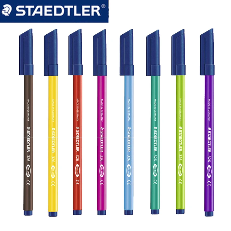 STAEDTLER 326 WP10 10 цветов водорастворимые художественные Маркеры Набор ручек Акварельная ручка безопасная и экологически чистая можно мыть