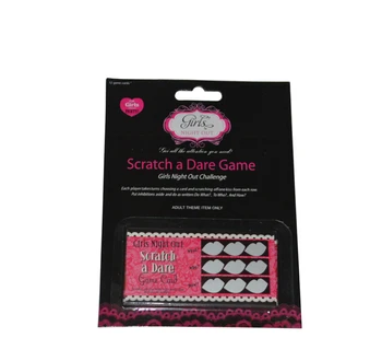 

20pack Hen Party Supply Bachelorette Party Favors 12pcs/pack Do~a~Dare Scratch Card Game Bridal Shower Party Prop