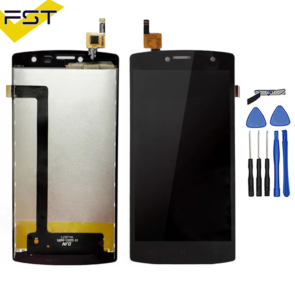 

Black 100% Tested LCD Display For Archos 50B Platinum LCD Display Screen With Touch Screen Digitizer Assembly+Tools+Adhesive