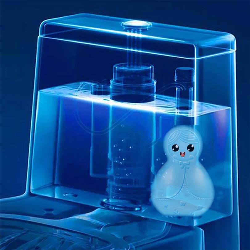 Вспенивающие очистители Autoile автоматический очиститель для туалета Magic Flush Bottled Helper Blue Bubble удивительные чистящие принадлежности JJ20