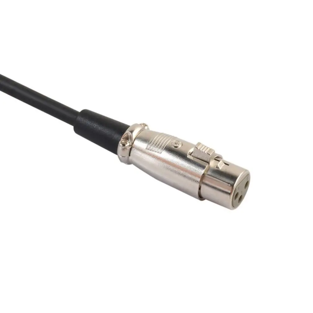 10ft XLR Сделано в Китае 3-контактный разъем для 1/" стерео штекер Экранированный микрофон кабель аксессуары