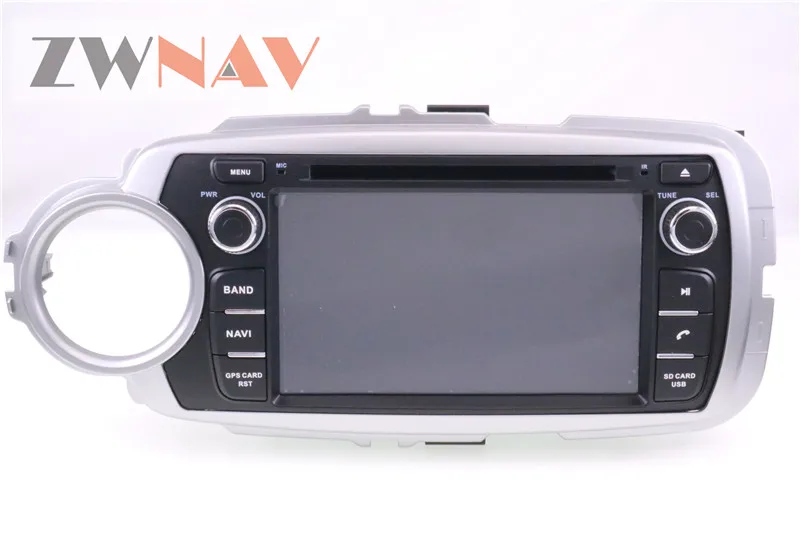 Excellent ZWNAV Android 8.0 32GB+4GB Car GPS Navigation DVD CD Player Head Unit For TOYOTA Yaris 2012 2013 2014 2015 Left Hand Drive 22