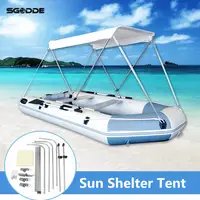 Водные виды спорта каяк резиновые лодочный навес плавание ming Рыбалка лодка SunShelter тент Зонт Палатка для 2 человек лодка аксессуары