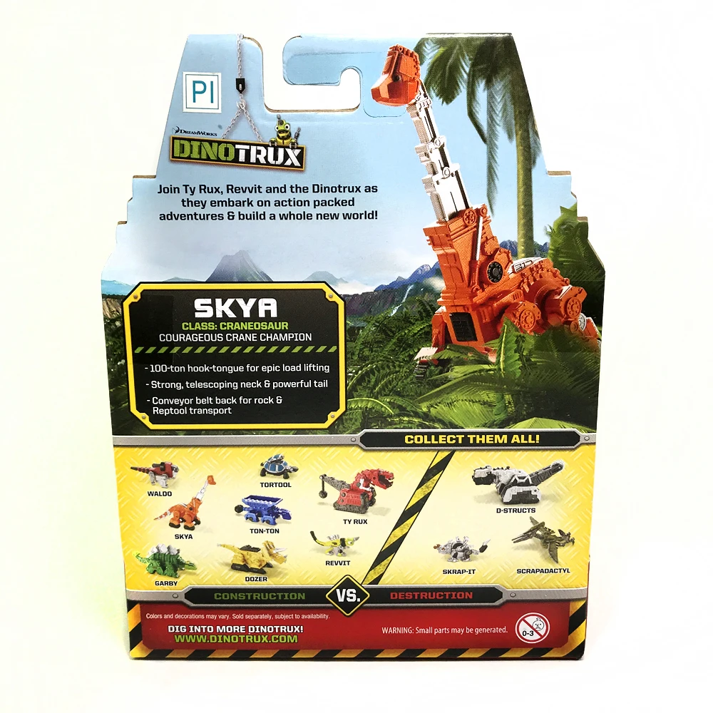 Грузовик-динозавр, съемный игрушечный динозавр, Машинка для Dinotrux, мини-модели, новые детские подарки, игрушки, модели динозавров, мини-игрушки для детей