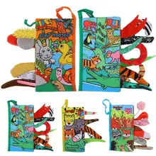 2019 New Cloth Book Cartoon Animal Tails Cloth Book for Infant Baby Puzzle Toy Development Early Learning Education Books Lovely 2019 New Cloth Book Cartoon Animal Tails Cloth Book for Infant Baby Puzzle Toy Development Early Learning Education Books Lovely